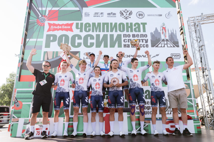 Cавва Новиков — чемпион России по велоспорту на шоссе в групповой гонке